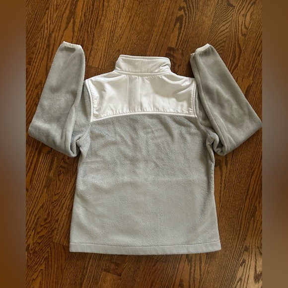 Fila Sport Girls Gray Fleece Full Zip Jacket Neon Trim Size Medium 10-12 - Picture 3 of 5